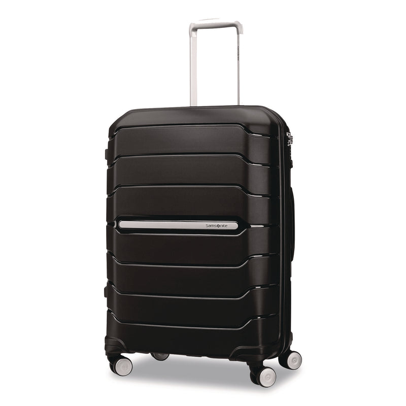 Freeform Hard Side Carry-On Suitcase, Four-Wheeled Spinner, 19.6 x 13.4 x 27.95, Black (SML782561041) Each