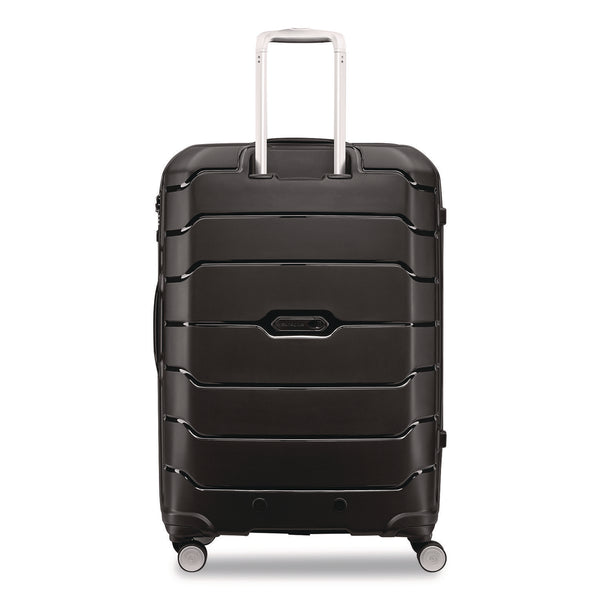 Freeform Hard Side Carry-On Suitcase, Four-Wheeled Spinner, 20.95 x 13.8 x 31.1, Black (SML782571041) Each