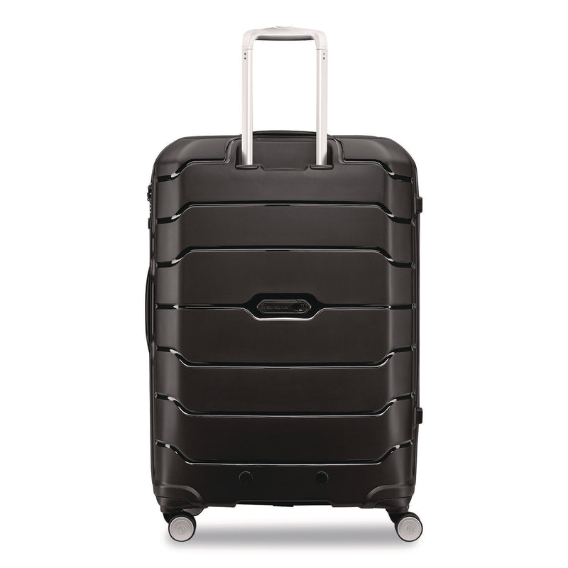 Freeform Hard Side Carry-On Suitcase, Four-Wheeled Spinner, 20.95 x 13.8 x 31.1, Black (SML782571041) Each