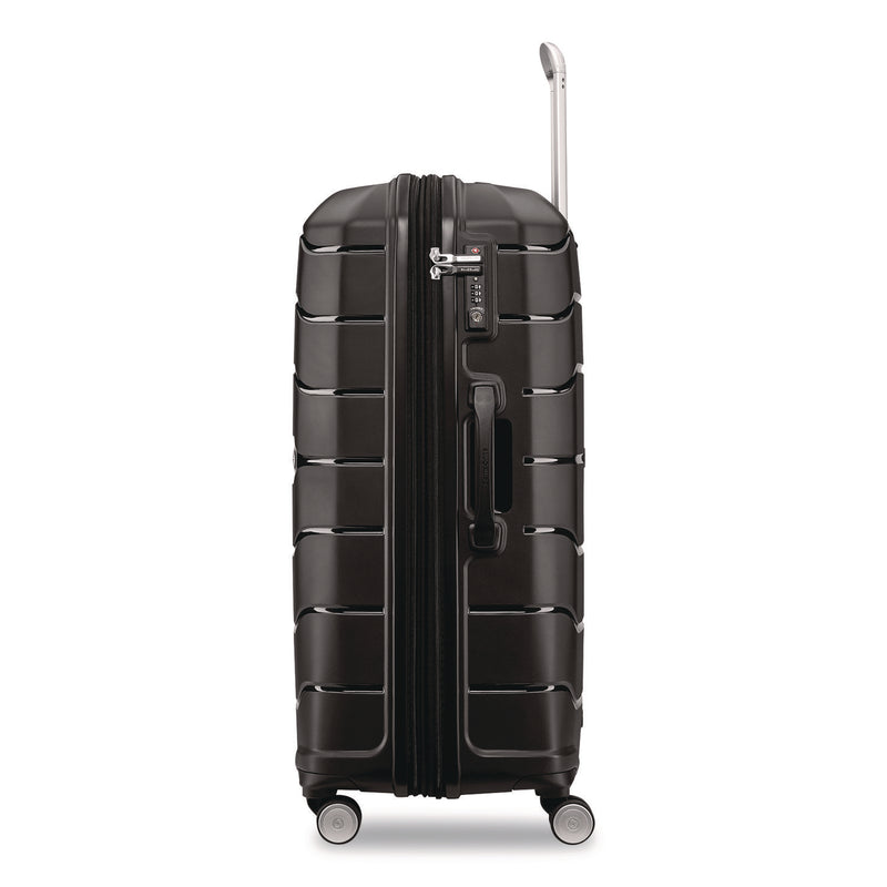 Freeform Hard Side Carry-On Suitcase, Four-Wheeled Spinner, 20.95 x 13.8 x 31.1, Black (SML782571041) Each