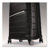 Freeform Hard Side Carry-On Suitcase, Four-Wheeled Spinner, 20.95 x 13.8 x 31.1, Black (SML782571041) Each