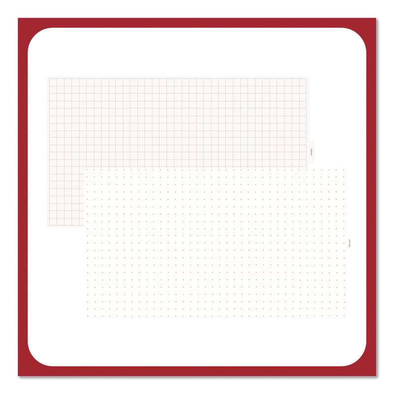 Magnetic Glass Dry Erase Board with Templates, Six Views, 3 ft x 2 ft, White Surface (TUDTR62139) Each