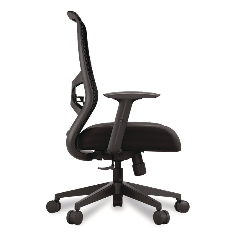 Tempur-Pedic® by Raynor ProTask Executive Task Chair, Supports Up to 275 lb, 19.06" to 22.44" Seat Height, Black Seat/Back, Black Base (TMETPPROTASKBLK) Each
