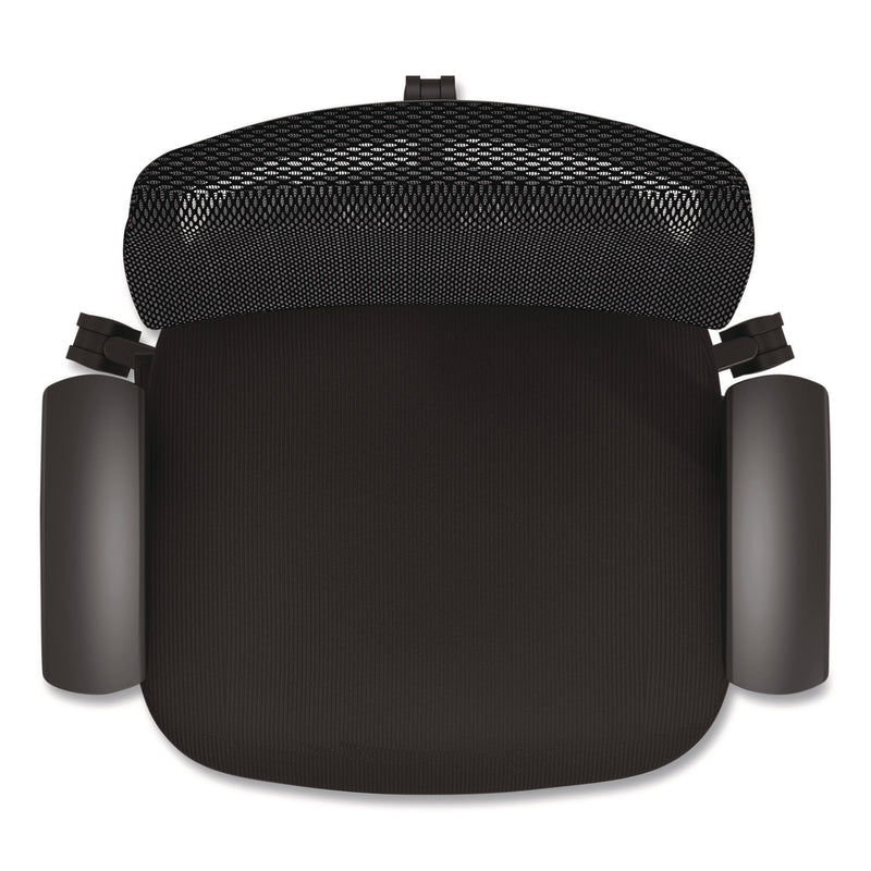 Tempur-Pedic® by Raynor ProTask Executive Task Chair, Supports Up to 275 lb, 19.06" to 22.44" Seat Height, Black Seat/Back, Black Base (TMETPPROTASKBLK) Each