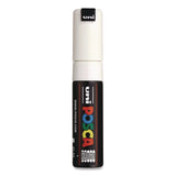 POSCA™ Water-Based Paint Markers, Broad Chisel Tip, White (UBCPC8KWHITE) Each