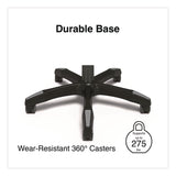 Emerge™ Vomax Bonded Leather Gaming Chair, Supports Up to 275 lb, 18.5" to 22.2" Seat Height, Black/Gray Back/Seat, Black Base (WLB61364) Each