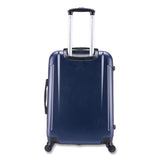 Pilot Hard Side Carry-On Suitcase, Four-Wheeled Spinner, 16.34 x 10.24 x 25.39, Blue (WLBIUPIL00MBLU) Each