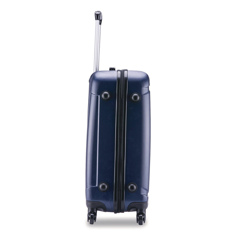 Pilot Hard Side Carry-On Suitcase, Four-Wheeled Spinner, 16.34 x 10.24 x 25.39, Blue (WLBIUPIL00MBLU) Each