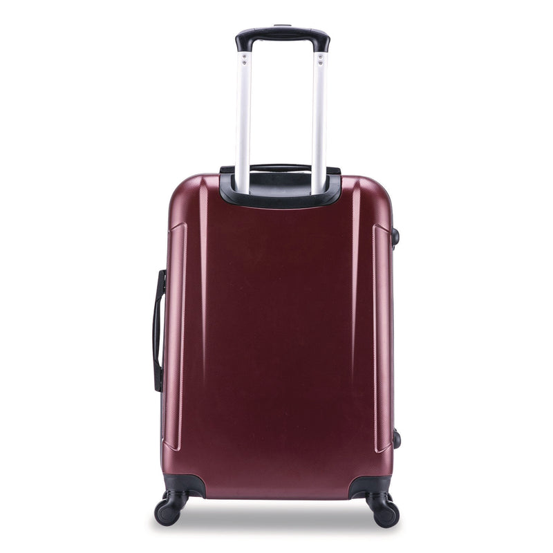 Pilot Hard Side Carry-On Suitcase, Four-Wheeled Spinner, 16.34 x 10.24 x 25.39, Wine (WLBIUPIL00MWIN) Each