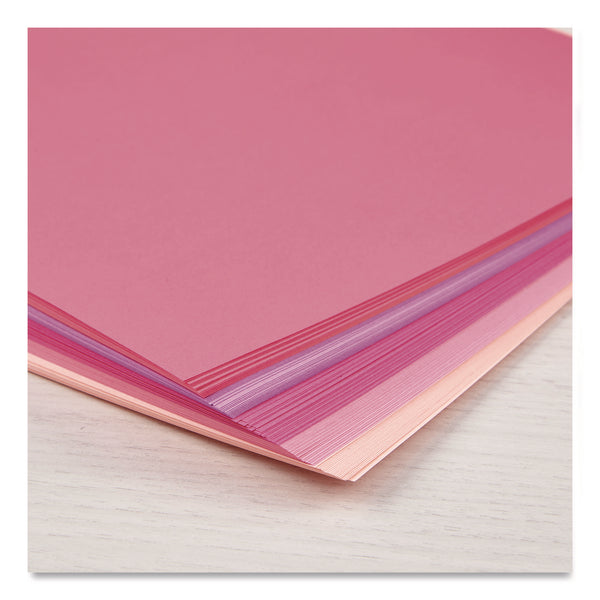 Astrobrights Color Paper - "Interstellar Pinks" Assortment, 24 lb Bond Weight, 8.5 x 11, Assorted Pink Colors, 100/Pack (WAU91531) Pack of 100