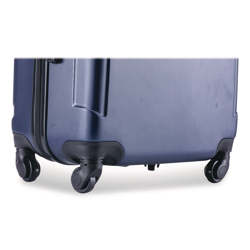 Pilot Hard Side Carry-On Suitcase, Four-Wheeled Spinner, 14.37 x 8.86 x 21.46, Blue (WLBIUPIL00SBLU) Each