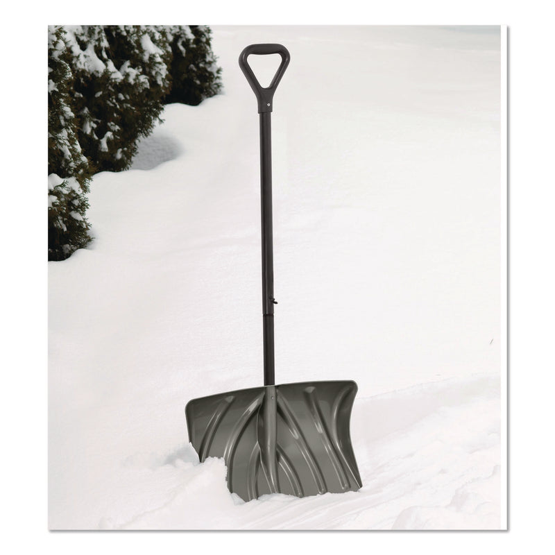 Suncast Commercial® Combo Snow Shovel and Pusher, 20" Width, 51" Length (SUASC2700KDD) Each