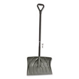 Suncast Commercial® Combo Snow Shovel and Pusher, 20" Width, 51" Length (SUASC2700KDD) Each