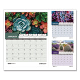 House of Doolittle™ Recycled Succulent and Cacti Wall Calendar, 14 x 11, Multicolor Sheets, 12-Month (Jan-Dec): 2026 (HOD317) Each