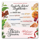 Seasonal Tea Collection, Assorted Flavors, Individually Wrapped Tea Bags, 64/Box (BIERCB40568) Box of 64