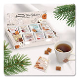 Seasonal Tea Collection, Assorted Flavors, Individually Wrapped Tea Bags, 64/Box (BIERCB40568) Box of 64