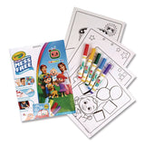 Crayola Cocomelon Color Wonder Kit, (18) Coloring Pages, (5) Cocomelon Collection Markers (CYO752788) Each