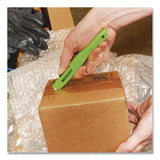 Westcott® Full-Size Safety Cutter, ABS Handle, Green, 12/Pack (WTC00659) Pack of 12