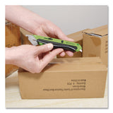 Westcott® Dual-Sided Ceramic Box Opener, ABS Plastic Handle, Green (WTC17920001) Each