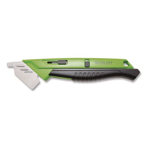 Westcott® Dual-Sided Ceramic Box Opener, ABS Plastic Handle, Green (WTC17920001) Each