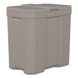 Suncast® Salt Box, 28 gal, 23.75 x 15.75 x 23.75. Dove Gray (SUABMBX300) Each