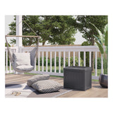 Small Deck Box with Storage Seat, 2.94 cu ft, 22 x 17 x 20.5, Cyberspace (SUASS601C) Each