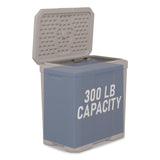 Suncast® Salt Box, 28 gal, 23.75 x 15.75 x 23.75. Dove Gray (SUABMBX300) Each
