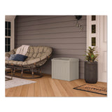 Small Deck Box with Storage Seat, 2.94 cu ft, 22 x 17 x 20.5, Light Taupe (SUASS601) Each