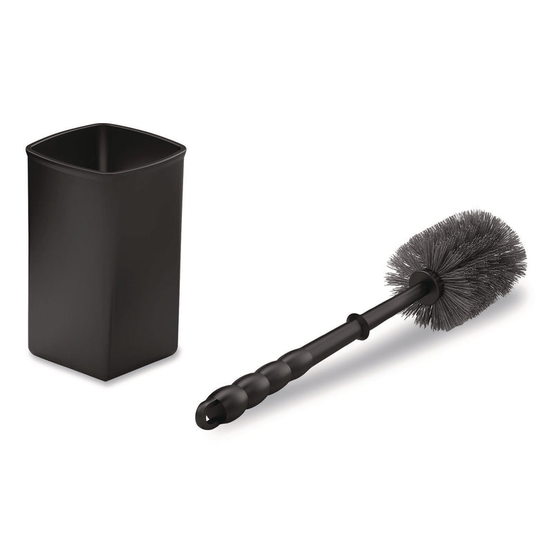 Suncast Commercial® Toilet Brush Caddy Kit, 8" Handle, Black (SUAHKCTBKIT) Each