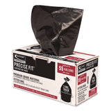Suncast Commercial® Precise Fit Contractor Bag, Open-Face, 55 gal, 3 mil, 41" x 49", Black, 15/Box (SUAUCL55315B) Box of 15