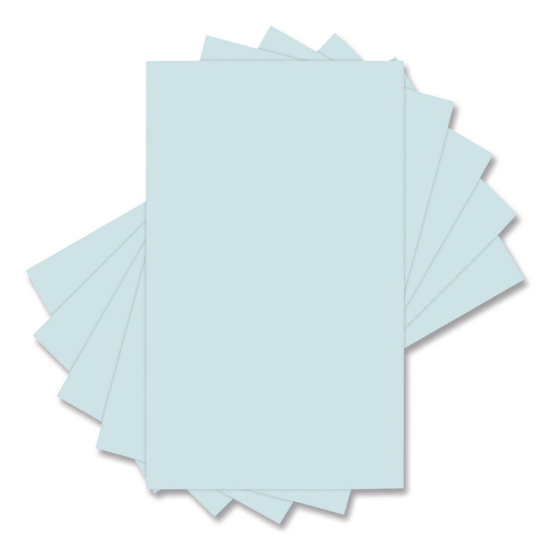 Lettermark™ Colors 30% Recycled Colored Paper, 20 lb Bond Weight, 8.5 x 14, Blue, 500/Ream (DMR94286RM) 1 RM