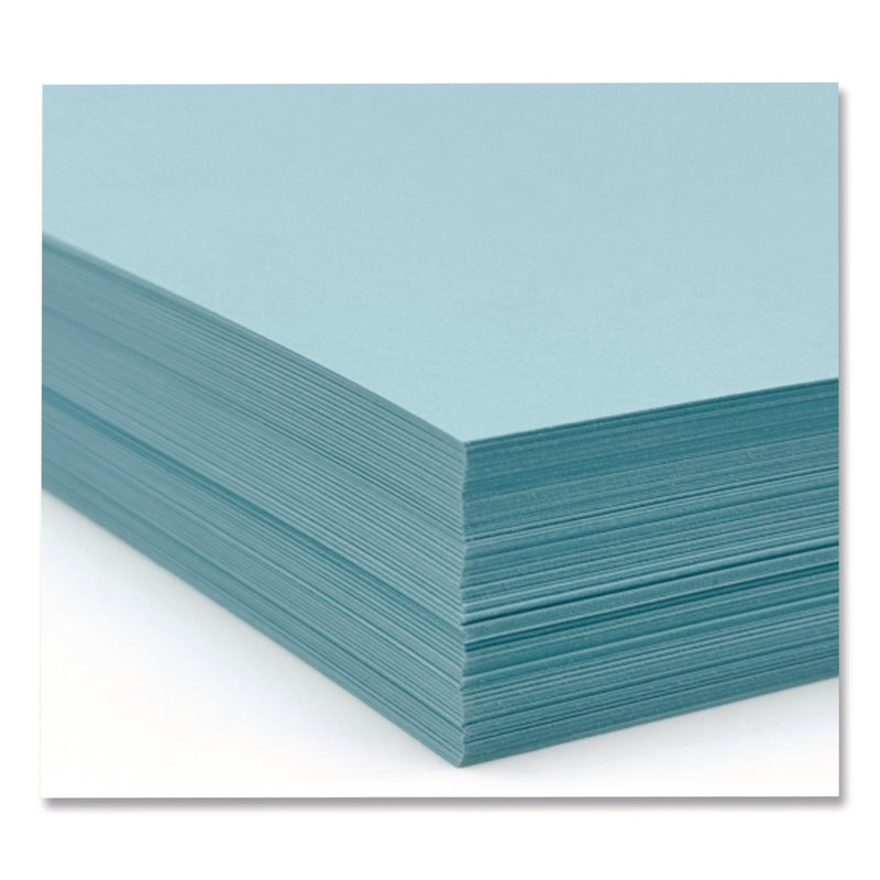 Lettermark™ Colors 30% Recycled Colored Paper, 20 lb Bond Weight, 8.5 x 14, Blue, 500/Ream (DMR94286RM) 1 RM