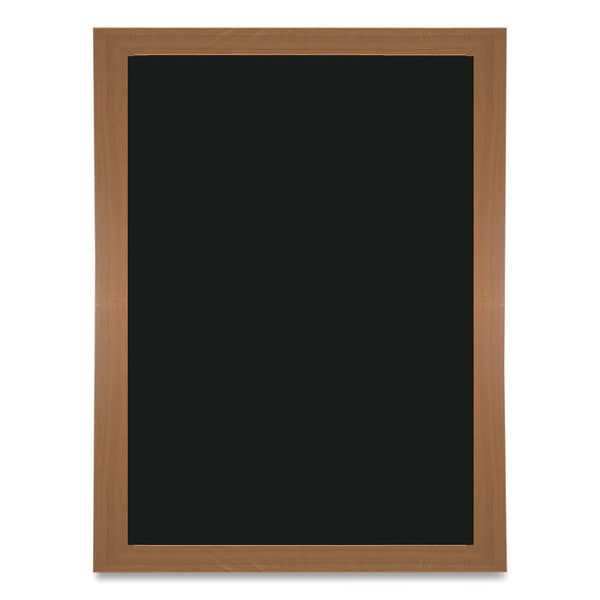 Chalkboard Sign, Black Surface, Brown Frame, 12 x 16 (EXOEGPHD0514S) Each