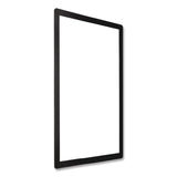 Menu Holder For 11 x 17 Menus, Landscape Orientation, 18.9 x 12.6 Holder, Clear/Black (EXOPLSMENU1117C) Each