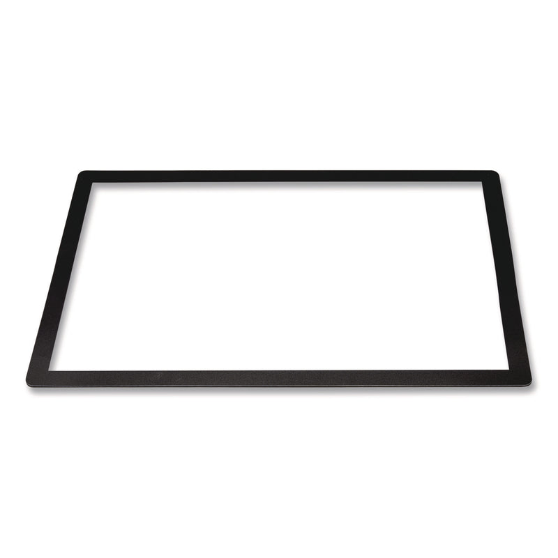 Menu Holder For 11 x 17 Menus, Landscape Orientation, 18.9 x 12.6 Holder, Clear/Black (EXOPLSMENU1117C) Each