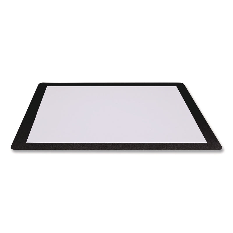 Menu Holder For 8.5 x 11 Menus, Landscape Orientation, 12.6 x 10.2 Holder, Clear/Black (EXOSPLSMENU8511) Each