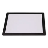 Menu Holder For 8.5 x 11 Menus, Landscape Orientation, 12.6 x 10.2 Holder, Clear/Black (EXOSPLSMENU8511) Each