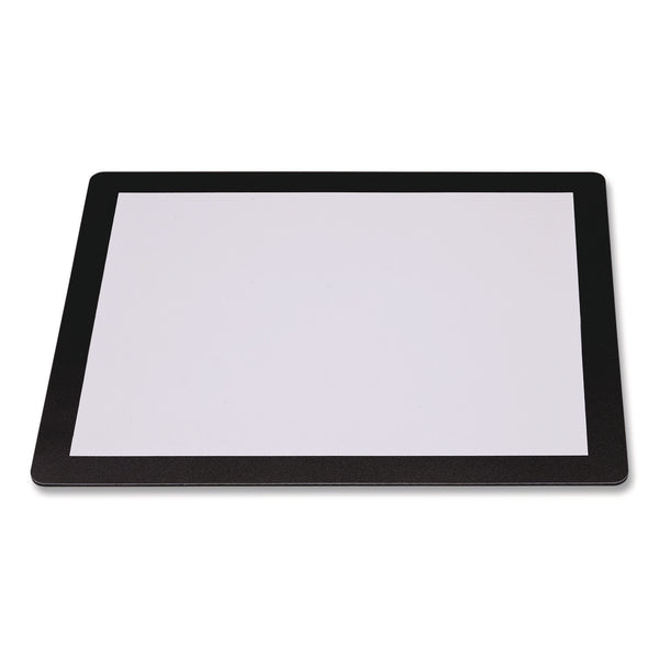 Menu Holder For 8.5 x 11 Menus, Landscape Orientation, 12.6 x 10.2 Holder, Clear/Black (EXOSPLSMENU8511) Each