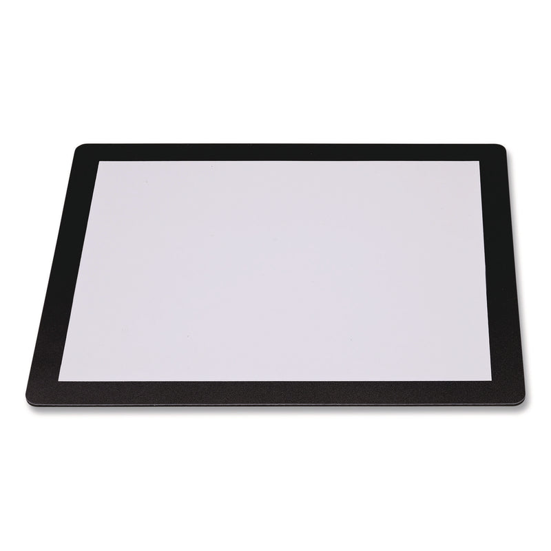 Menu Holder For 8.5 x 11 Menus, Landscape Orientation, 12.6 x 10.2 Holder, Clear/Black (EXOSPLSMENU8511) Each