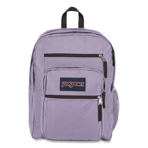 JanSport® Big student Backpack, For devices Up to 14.9", 13 x 10 x 17.5, Lilac (JSCJS0A47JK5M9) Each