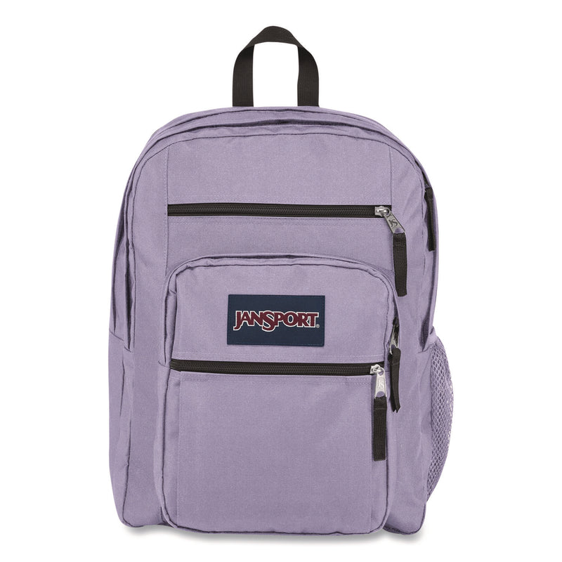 JanSport® Big student Backpack, For devices Up to 14.9", 13 x 10 x 17.5, Lilac (JSCJS0A47JK5M9) Each