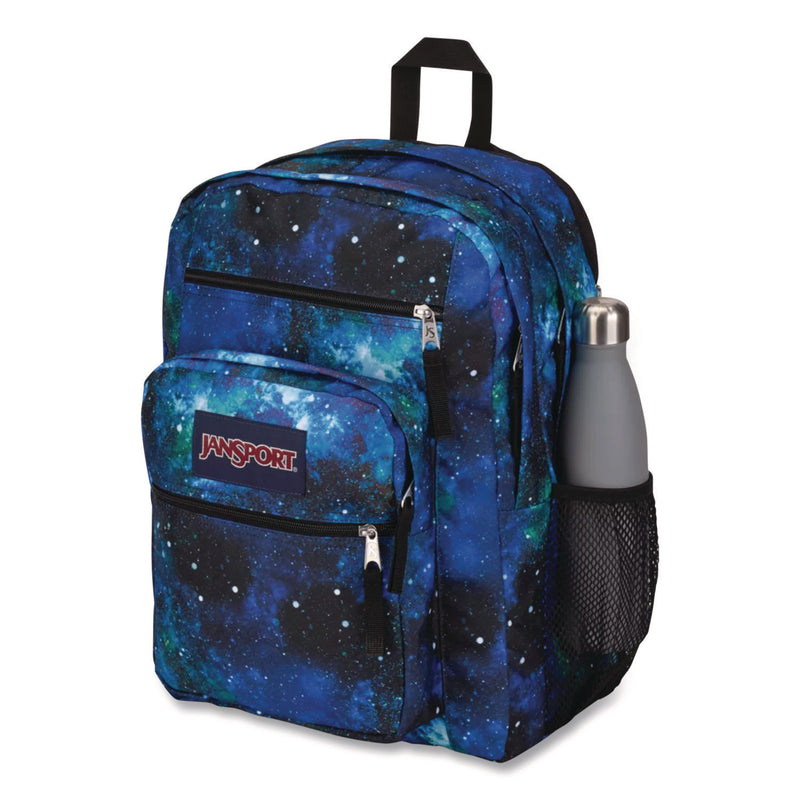 JanSport® Big Student Backpack, Fits Devices Up to 15", 13 x 7.5 x 17, Galaxy (JSCJS0A47JKAO3) Each