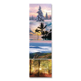 House of Doolittle™ Recycled Three-Month Season Wall Calendar, 12 x 16.5, Multicolored Sheets, 14-Month: Dec 2025 to Jan 2027 (HOD323) Each