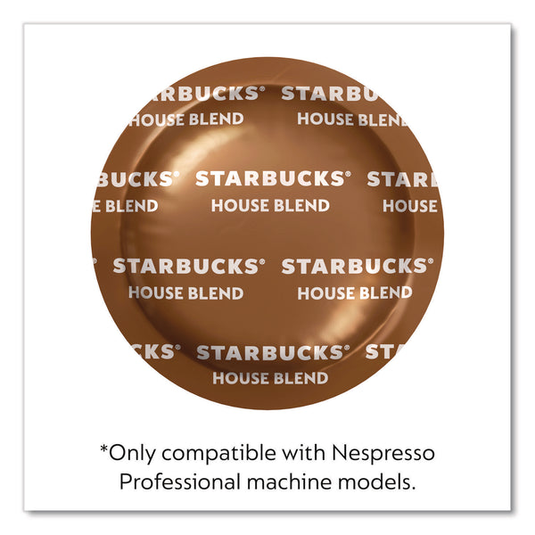 Nespresso® Professional Starbucks House Blend Nespresso Pods, 50/Box (NEO290084) Box of 50