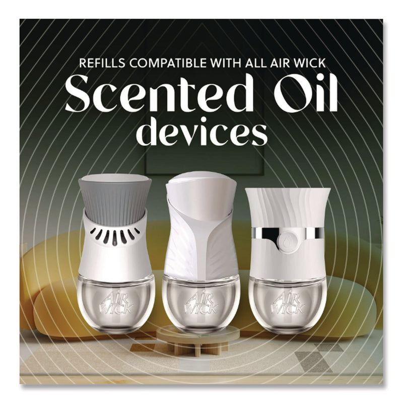 Air Wick® Scented Oil Refill, Deep Blue Sea and Beach Wood, 0.67 oz, 2/Pack (RAC6233800123) Pack of 2