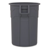 Injection Molded Utility Trash Can, 20 gal, Resin, Gray (SUATCU20) Each