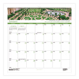 House of Doolittle™ Recycled Gardens of the World Monthly Wall Calendar, Garden Scene Photography, 12 x 12, White Sheets, 12-Month (Jan-Dec):2025 (HOD30125) Each