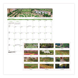 House of Doolittle™ Recycled Gardens of the World Monthly Wall Calendar, Garden Scene Photography, 12 x 12, White Sheets, 12-Month (Jan-Dec):2025 (HOD30125) Each
