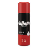 Gillette® Shave Kit, 2-Blade Razor and 2 oz Foam Shave Crean (PGC70104) Box of 4