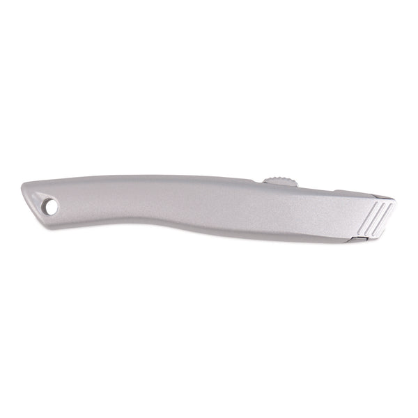 Westcott® Aluminum Safety Cutter with Ceramic Blade, Aluminum Handle, Silver (WTC00722) Each